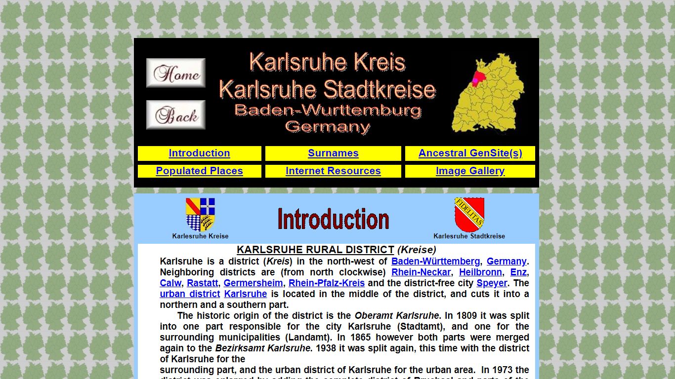 Karlsruhe Germany Genealogy